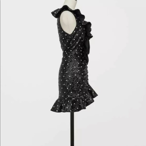 Cocktail dress with polka dots and sequins - Picture 7 of 7